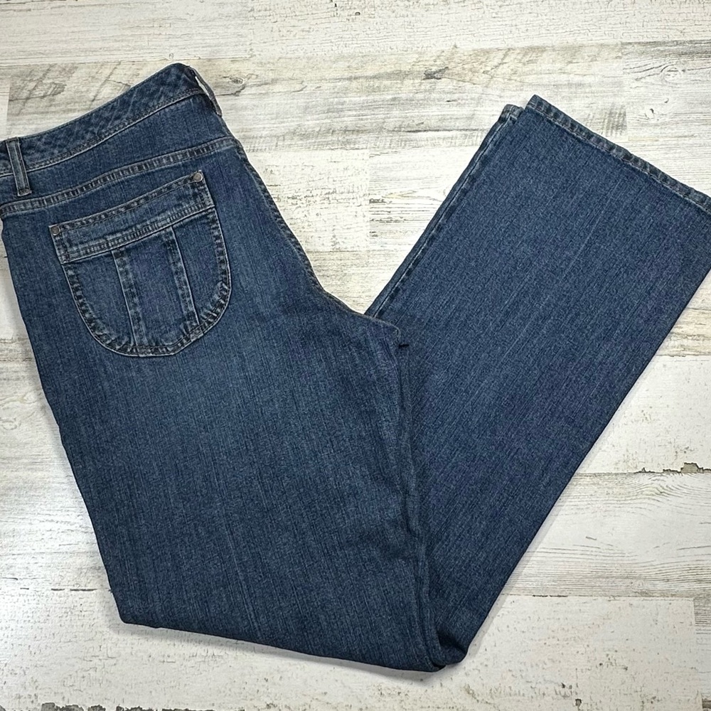 Lee Platinum Jeans Womens 14 Med Natural Slimming Straight